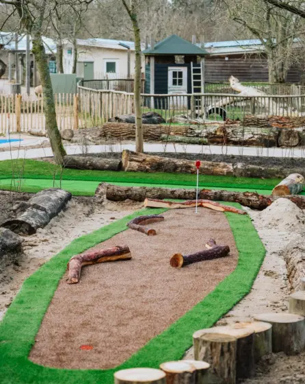 Minigolf camping bakkum 1